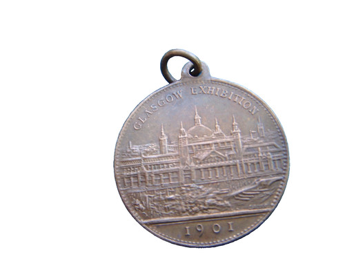 1901 glasgow exhibition medal - 1901,