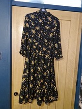 Black Floral Primark Dress