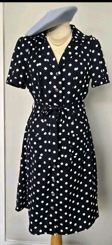 Vintage 1940s 1950s style navy - 1940s,