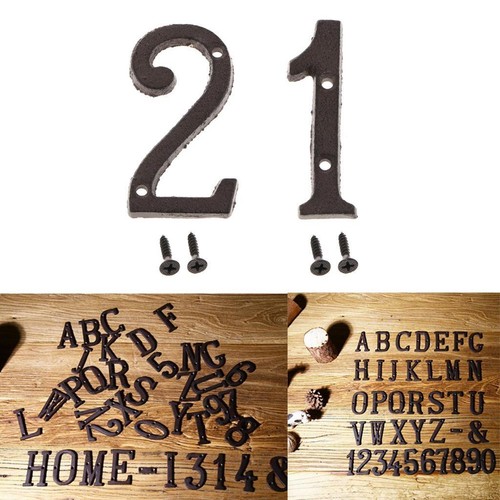 2pcs cast iron metal - cast,
