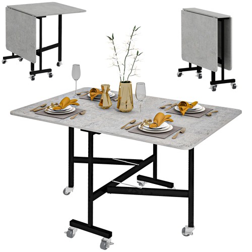 Homcom drop leaf table - homcom,