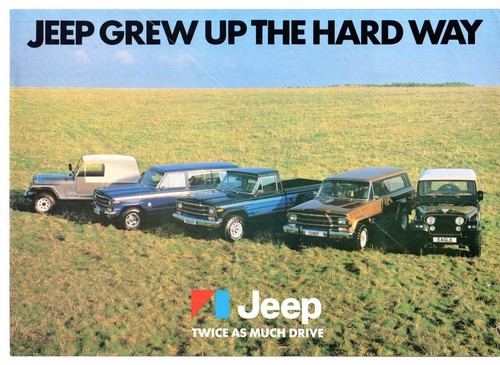 Jeep range 1979 1980 - jeep, uk