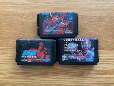Strider, Cyberball, Fist Of The North Star SEGA Mega Drive MegaDrive X3 Games!