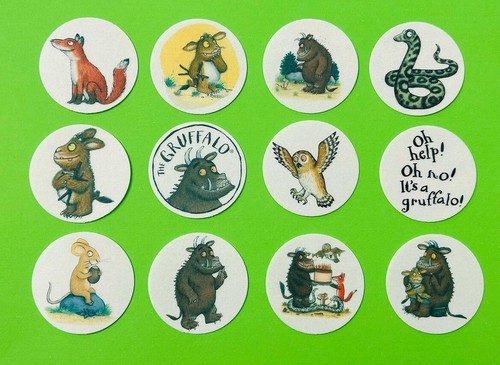 Gruffalo edible wafer cupcake - wafer,