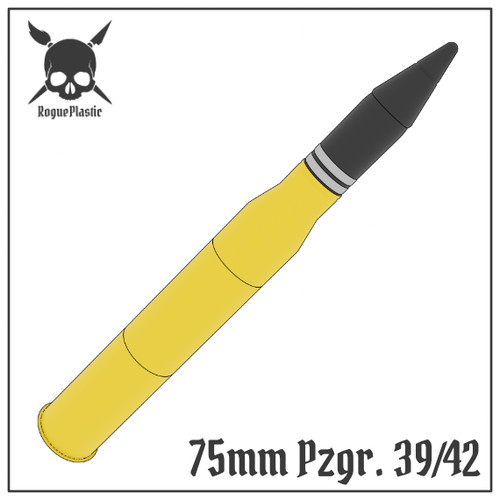 75mm panzergranate kwk 42 - panzergranate,