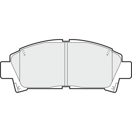 Brake pads set for toyota - pads,