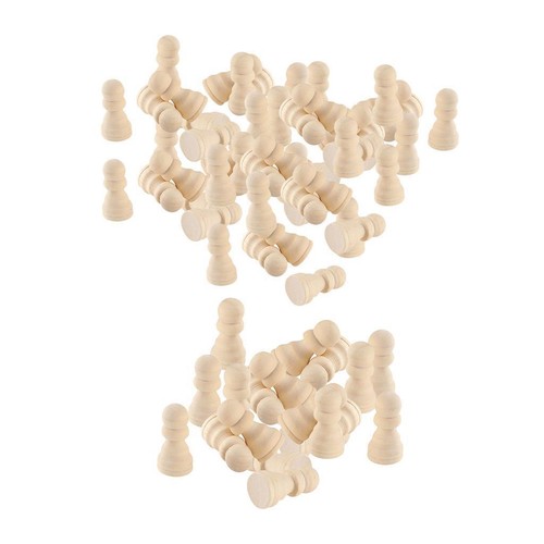 Wooden chess set - wooden,