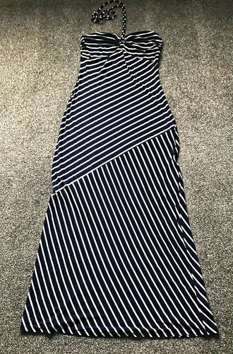 Navy white striped - navy,