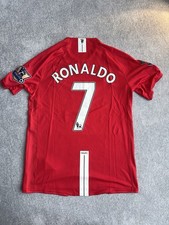 Retro Man United #7 Ronaldo 2008 Football Shirt