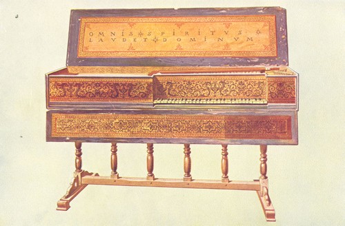 Musical instruments virginal - instruments.,