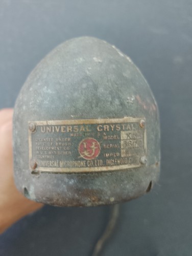 Vintage universal crystal - universal,