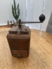 Antique Wooden Coffee Bean