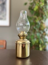Antique Lantern Clipper Oil Lamp Light