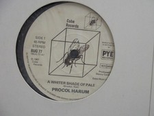 PROCOL HARUM " A WHITER SHADE OF PALE " UK FLY REISSUE  EX- COND.
