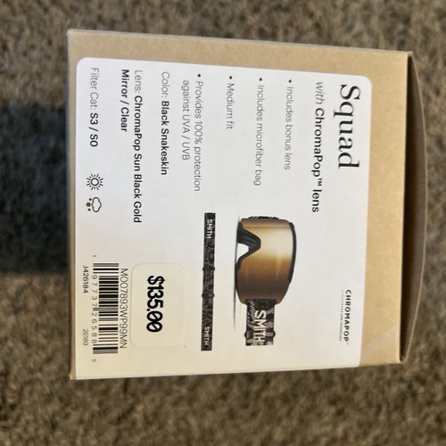 Smith squad snow goggles - goggles, black
