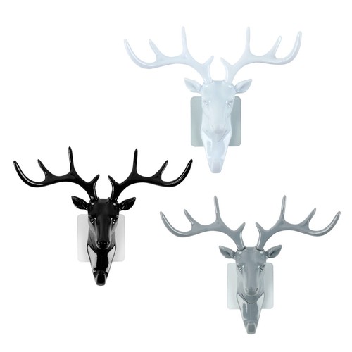 Pcs solid deer shape antler - solid,