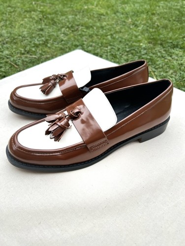 Zara contrast loafers - , with