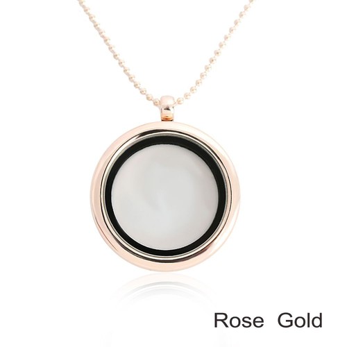 Crystal locket pendant - locket,