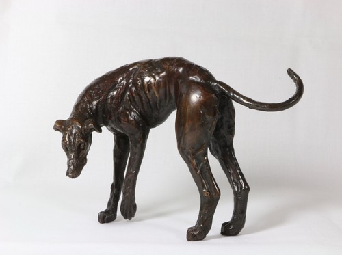 Greyhound lurcher head - ,