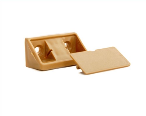 Plastic shelf corner - plastic,