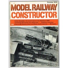 Model Railway Constructor Magazine October 1970 mbox3390/f Kirkby Stonedale, the