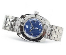 BRAND NEW VOSTOK AMFIBIA AUTOMATIC DIVER WATCH. BOX+PAPER. 150346