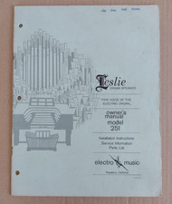 Vintage leslie organ speaker - organ,