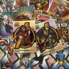 Marvel Topps Chrome 2025 Inserts Icons, Anniversaries, Avengers Pick Your Cards