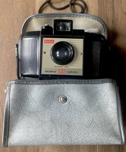 Vintage kodak brownie 127 film - kodak,