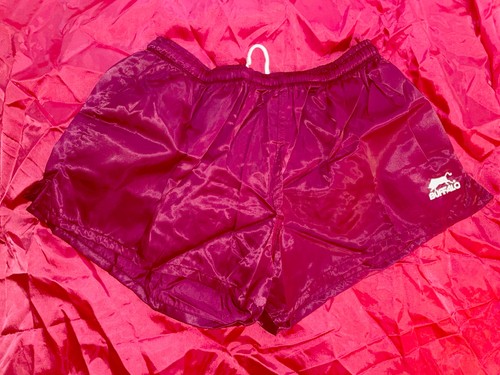 Nib vintage 80s - maroon, buffalo