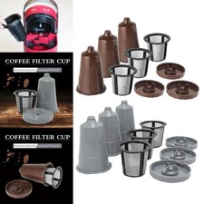 3x Reusable K Cups Refillable Coffee Pod Capsules compatible