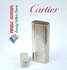 Genuine Cartier Lighter Parts Silver Body Only Must de Model  VGC C12