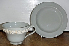 Wedgwood Queensware Cup & Side