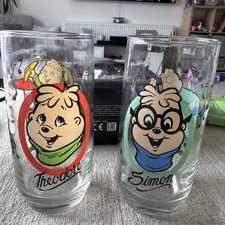 1985 Vintage The Chipmunks Glasses Simon & Theodore