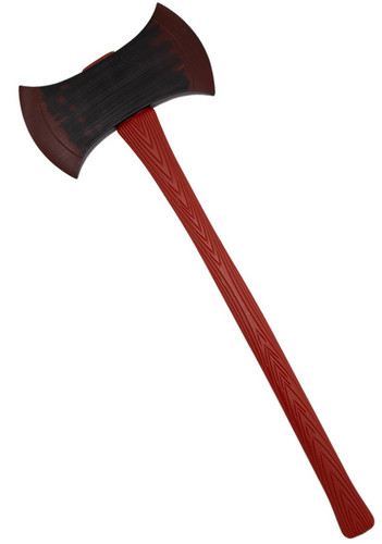Double sided bloody axe - sided,