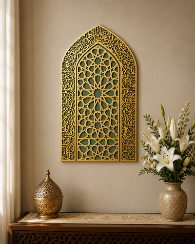 Mihrab islamic wall - wall, art