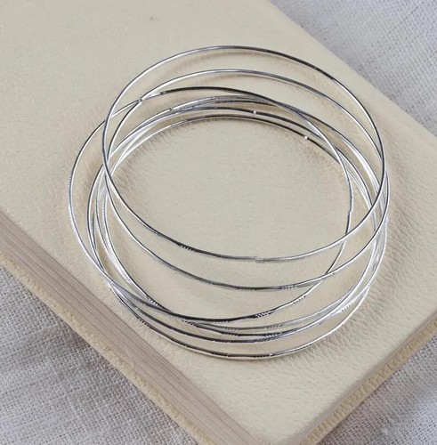 Silver plated stacking - plated,