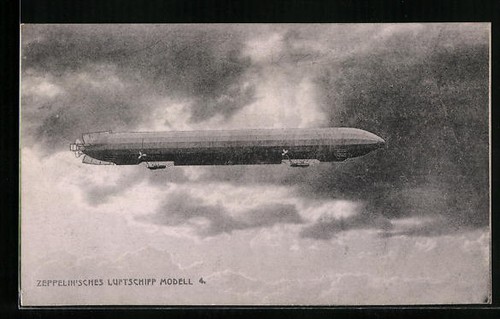 Zeppelin airship model 4 - airship,