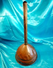 Antique Copper Farm House Washing Dolly /Posser Early 20th-century 16 Inch x8 In