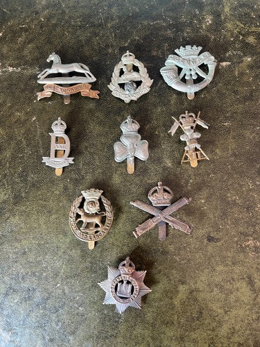 Ww1 original cap badges - ww1,