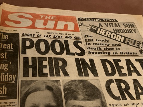 The sun newspaper 1977 - newspaper, 3