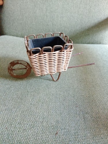 Small vintage wheelbarrow - small, with