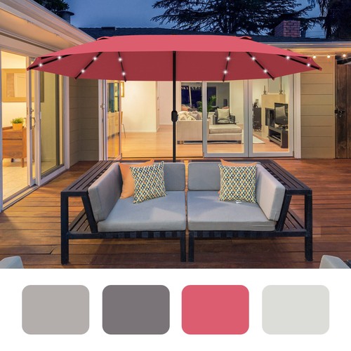 Double sided sun umbrella - 4.4m,