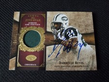 Darrell Revis 2011 Topps Five Star Football Autograph Patch Card NFL /40 Gold