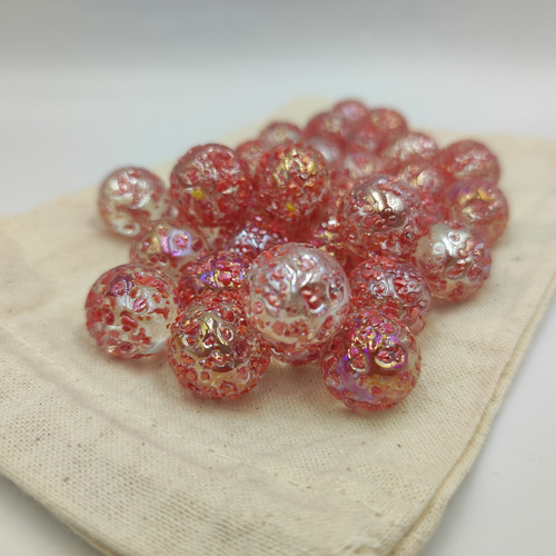 Round glass marbles cloth - marbles,