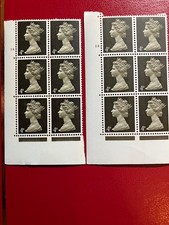 GB QEII Pre Decimal Machin 4d Unmounted mint full gum blocks