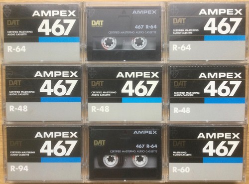 Ampex dat digital audio - 9x,