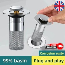 Bathroom Sink Plug Stopper Pop