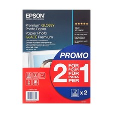 Epson A4 Premium Glossy Photo Paper 255gsm 15 Sheets Plus 15 Free (C13S042169)