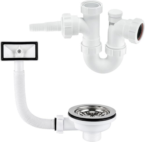 Kitchen sink waste - waste, trap